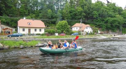 Prázdninový dům  U Kapitána<br/>Rožmberk nad Vltavou